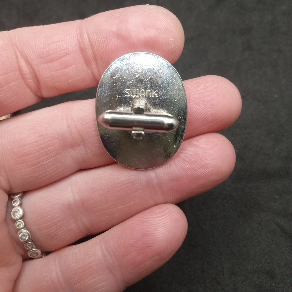 SWANK Tie Clip And Cuff Links Set